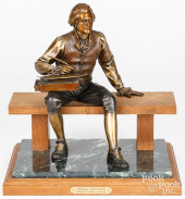 GEORGE LUNDEEN, BRONZE OF THOM