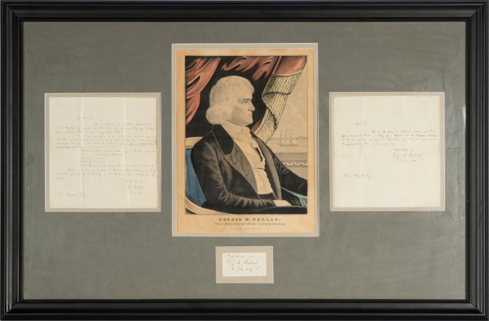 GEORGE M. DALLAS (1792 - 1864) VICE