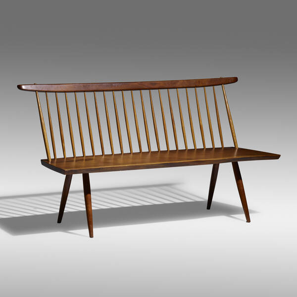 George Nakashima. Bench with