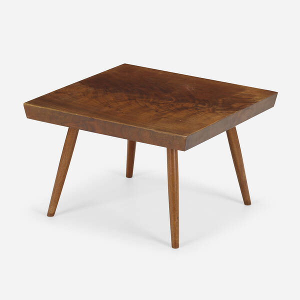 George Nakashima. Early stool.