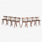 George Nakashima. Mira chairs,