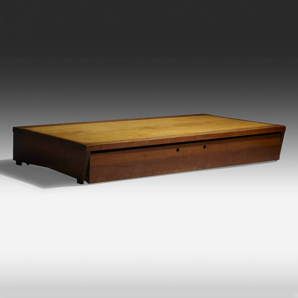 George Nakashima. Special trundle