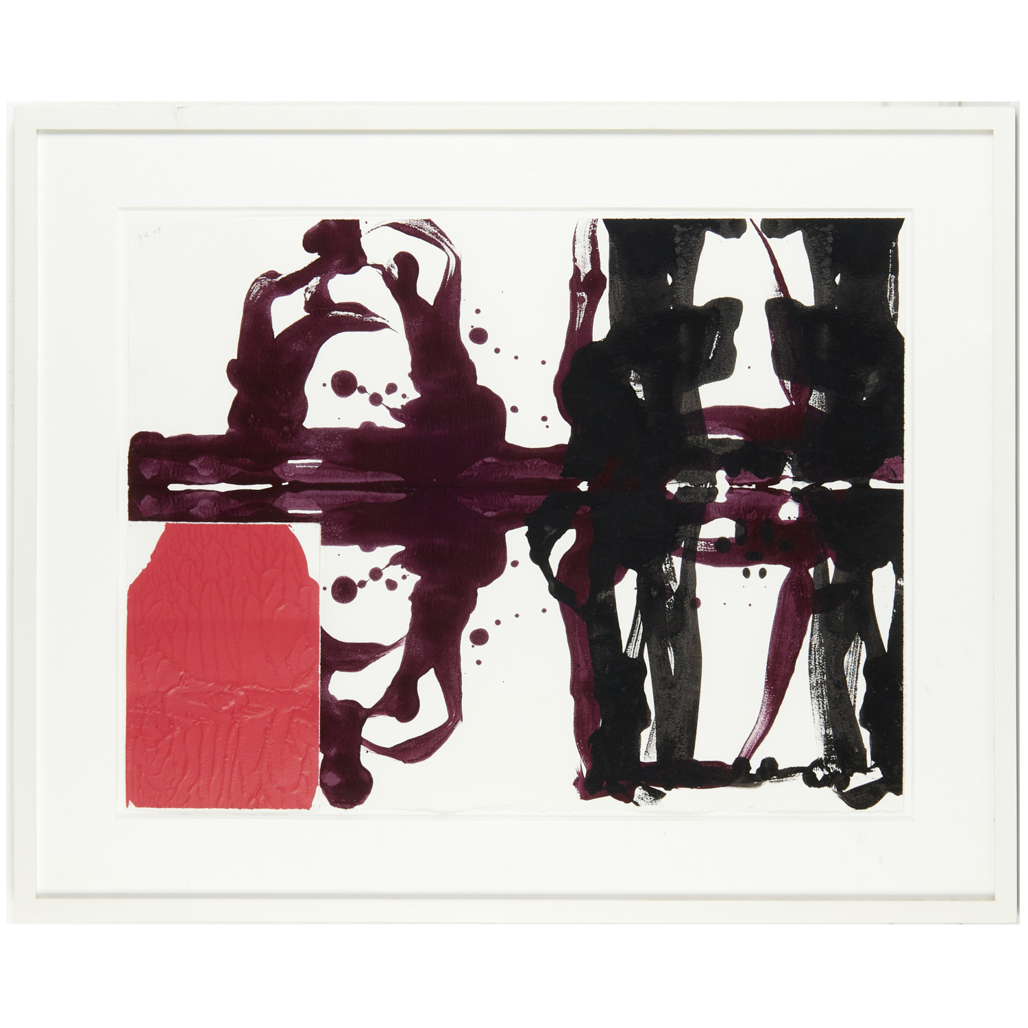GEORGE NEGROPONTE, GOUACHE ON