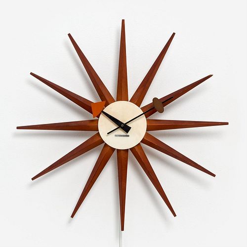 GEORGE NELSON 2202B SPIKE CLOCK