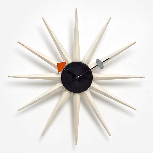 GEORGE NELSON 2202C SPIKE CLOCK