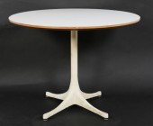 GEORGE NELSON PEDESTAL TABLE F