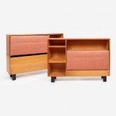 GEORGE NELSON STORAGE HEADBOAR