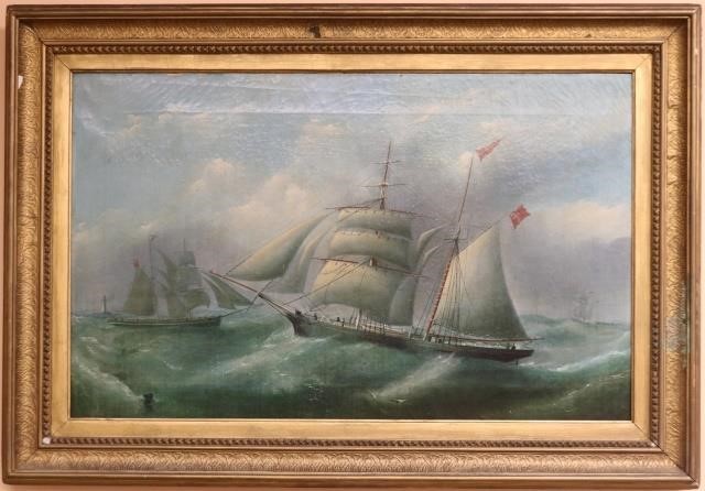 GEORGE NELSON (UK) OIL PAINTING