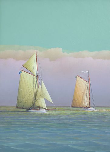 GEORGE NEMETHY OIL ON ARTIST