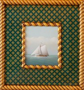 GEORGE NEMETHY OIL ON BOARD "S