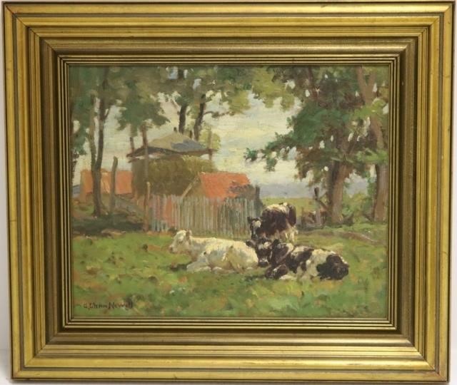GEORGE NEWELL (1870-1947, NY &