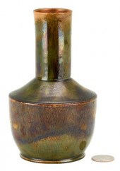 GEORGE OHR ART POTTERY BOTTLE
