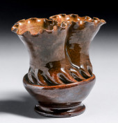 GEORGE OHR DOUBLE RUFFLED RIM