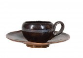 GEORGE OHR POTTERY "POOP" DEMI