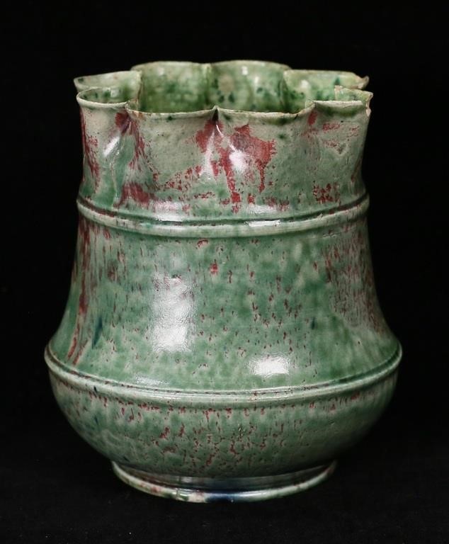 GEORGE OHR RUFFLE POTTERY