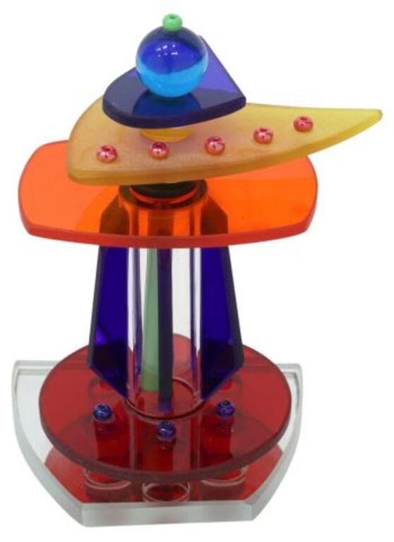 GEORGE PONZINI POSTMODERN ART GLASS