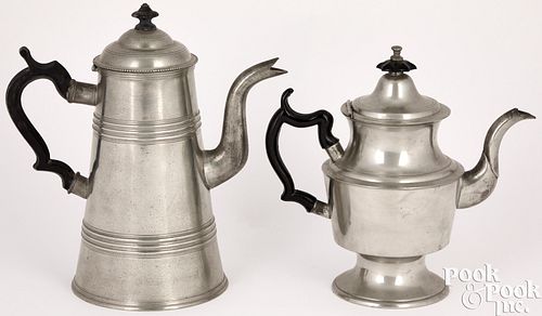 GEORGE RICHARDSON TWO PEWTER