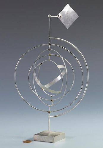 GEORGE RICKEY KINETIC SCULPTURE,