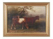 GEORGE RIECKE, OIL ON CANVAS,