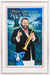 GEORGE RODRIGUE SIGNED POSTER