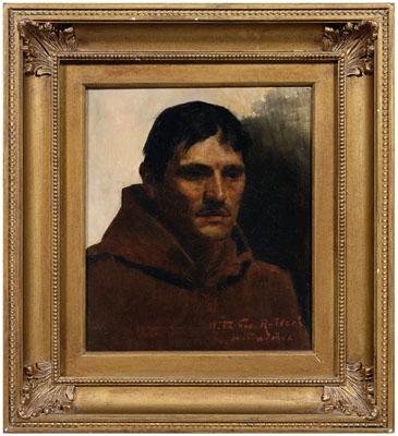 George Roller painting, portrait of
