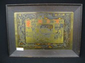 George Rutledge Brass Etching