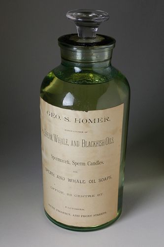 GEORGE S. HOMER RARE LARGE BOTTLE