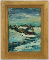 GEORGE SEIDMAN "WINTER COTTAGE