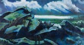 GEORGE SHANTON OIL ON CANVASGE