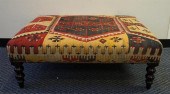 GEORGE SMITH KILIM UPHOLSTERED