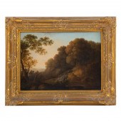 GEORGE SMITH. "LANDSCAPE WITH
