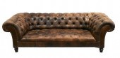 GEORGE SMITH LEATHER UPHOLSTER