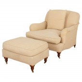 GEORGE SMITH STYLE CLUB CHAIR
