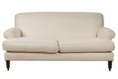 GEORGE SMITH-STYLE LINEN-UPHOL