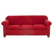 GEORGE SMITH STYLE RED CHENILL