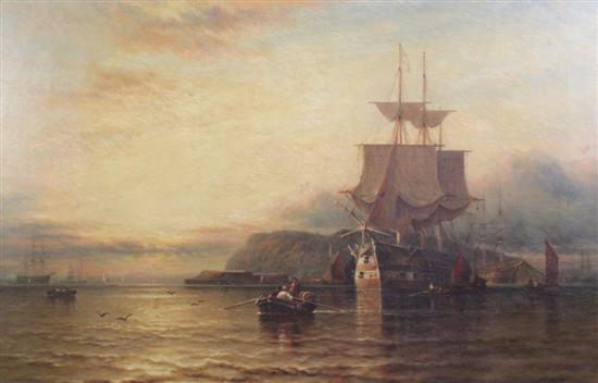 George Stainton (fl. 1869-1890) oil