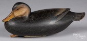 GEORGE STRUNK BLACK DUCK DECOY