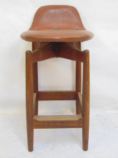 GEORGE TANIER LEATHER SEAT BAR