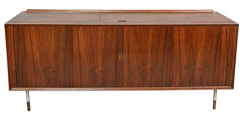 GEORGE TANIER ROSEWOOD HIFI UNIT,