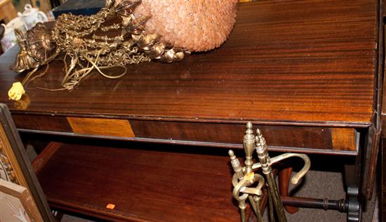 George the IV style mahogany drop