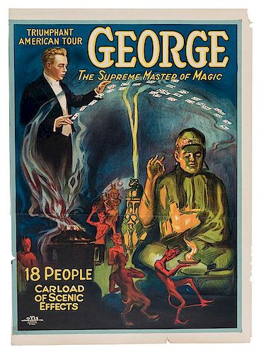 GEORGE THE SUPREME MASTER OF MAGIC.