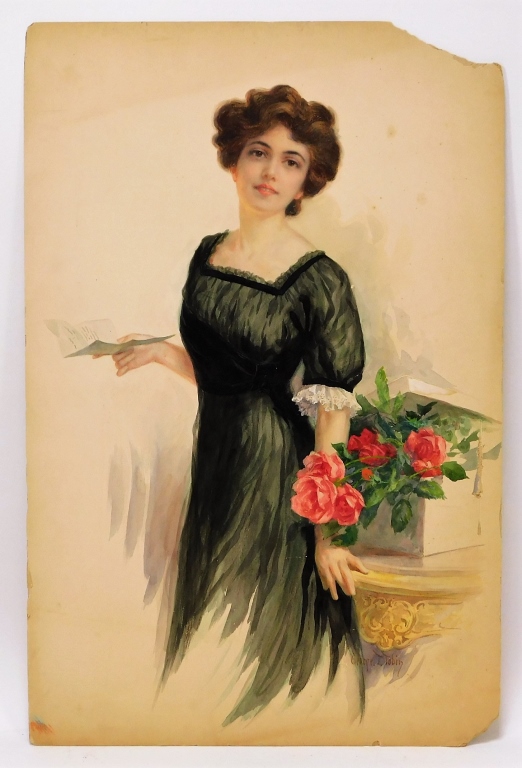 GEORGE TOBIN PORTRAIT PAINTING OF