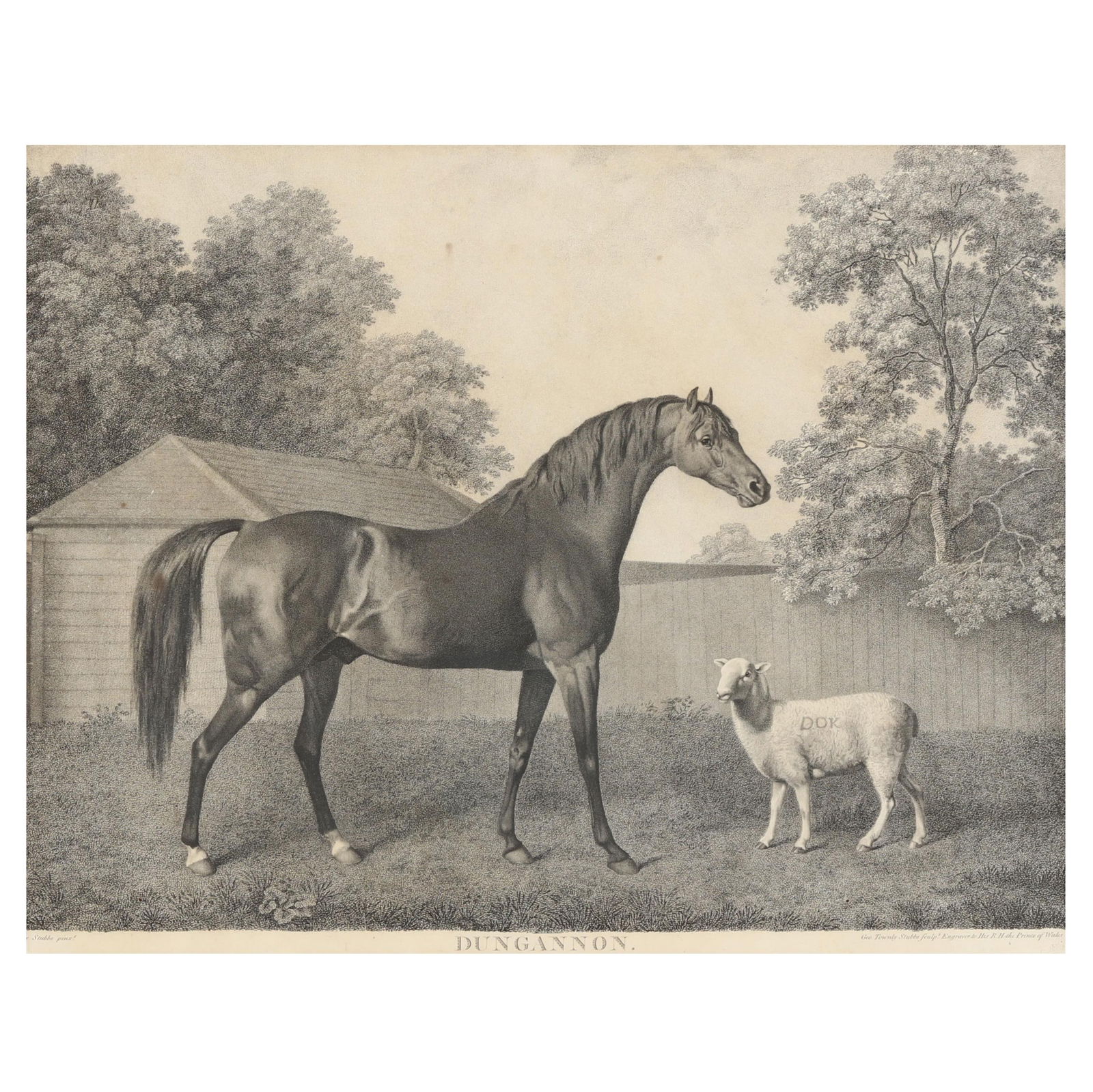 GEORGE TOWNLEY STUBBS (ENGLISH,