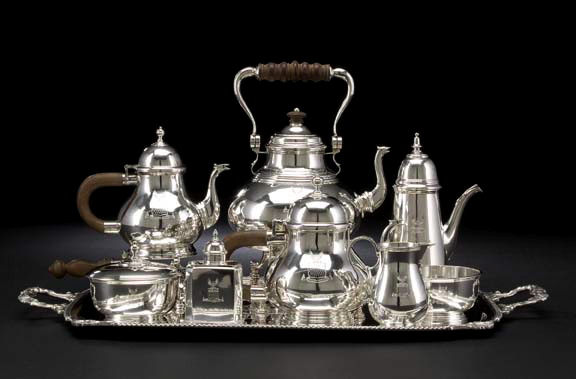 George V Eight-Piece Britannia