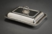 GEORGE V SILVER COVERED VEGETA