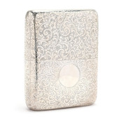 GEORGE V SILVER FLASK, MARK OF