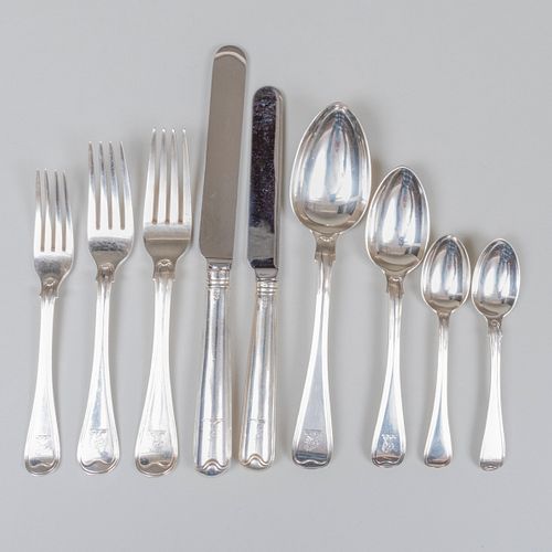 GEORGE V SILVER FLATWARE