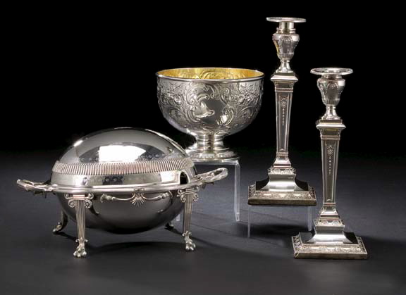 George V Silver Plate Vegetable