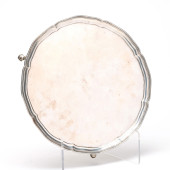 GEORGE V SILVER SALVER, MARK O