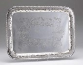 George V Silverplate Tray,  fi